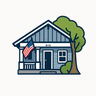 The McKinney HideAway logo